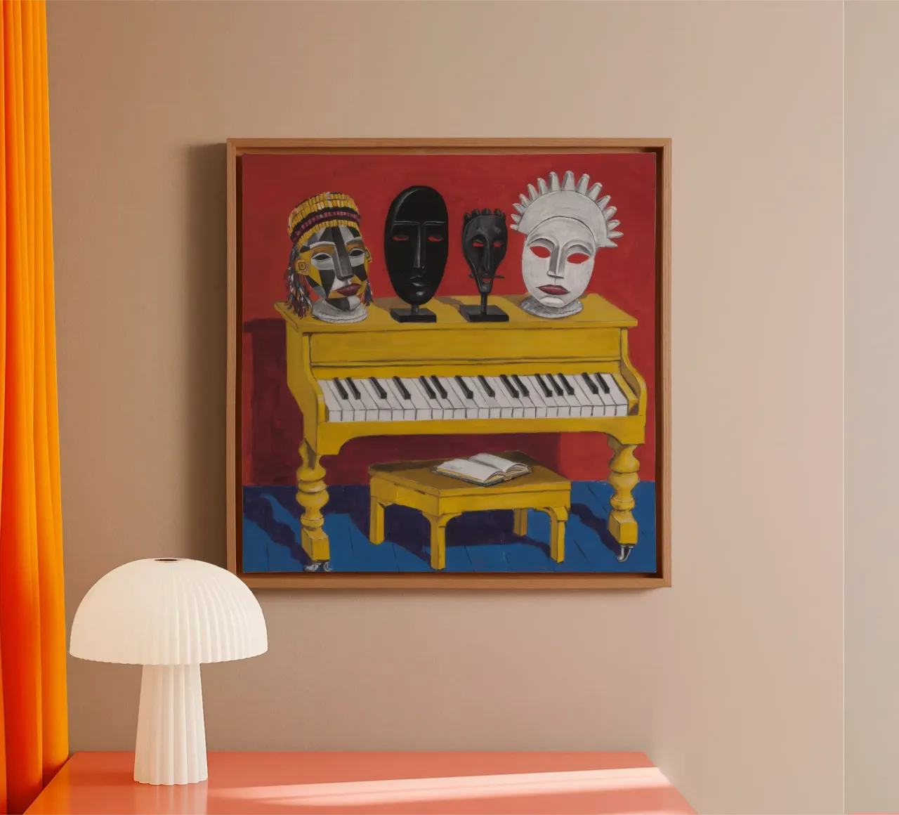 Artistic Harmony canvas with Floater frame by Ebony Carpenter