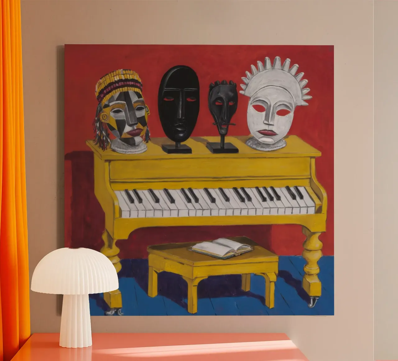 Artistic Harmony canvas with Floater frame by Ebony Carpenter