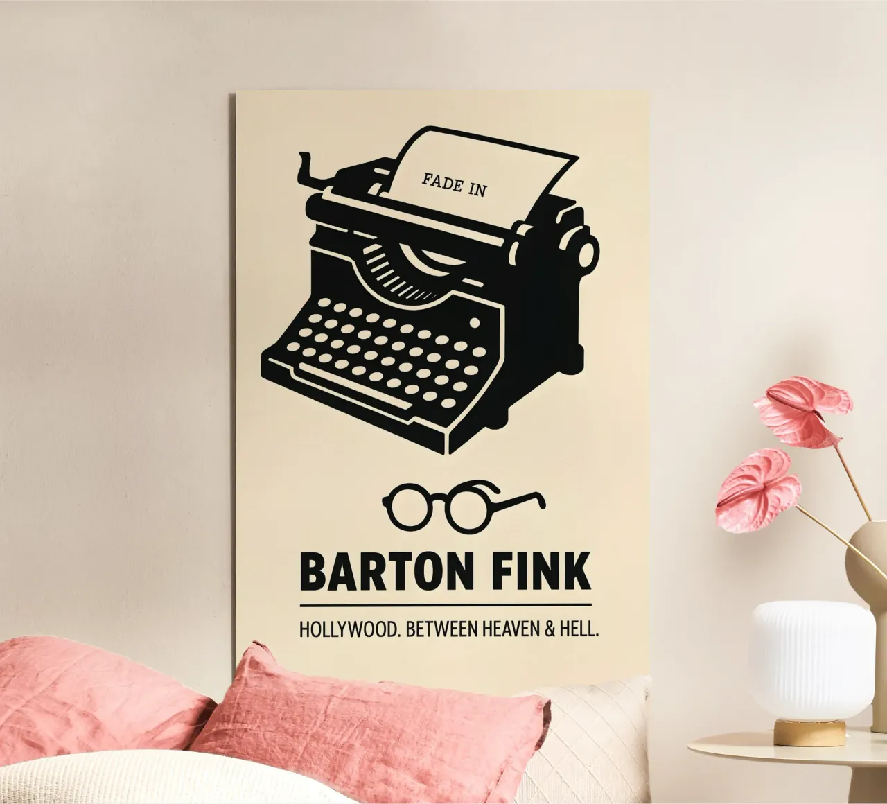 Barton Fink Print alluminio dibond da MoviesArt