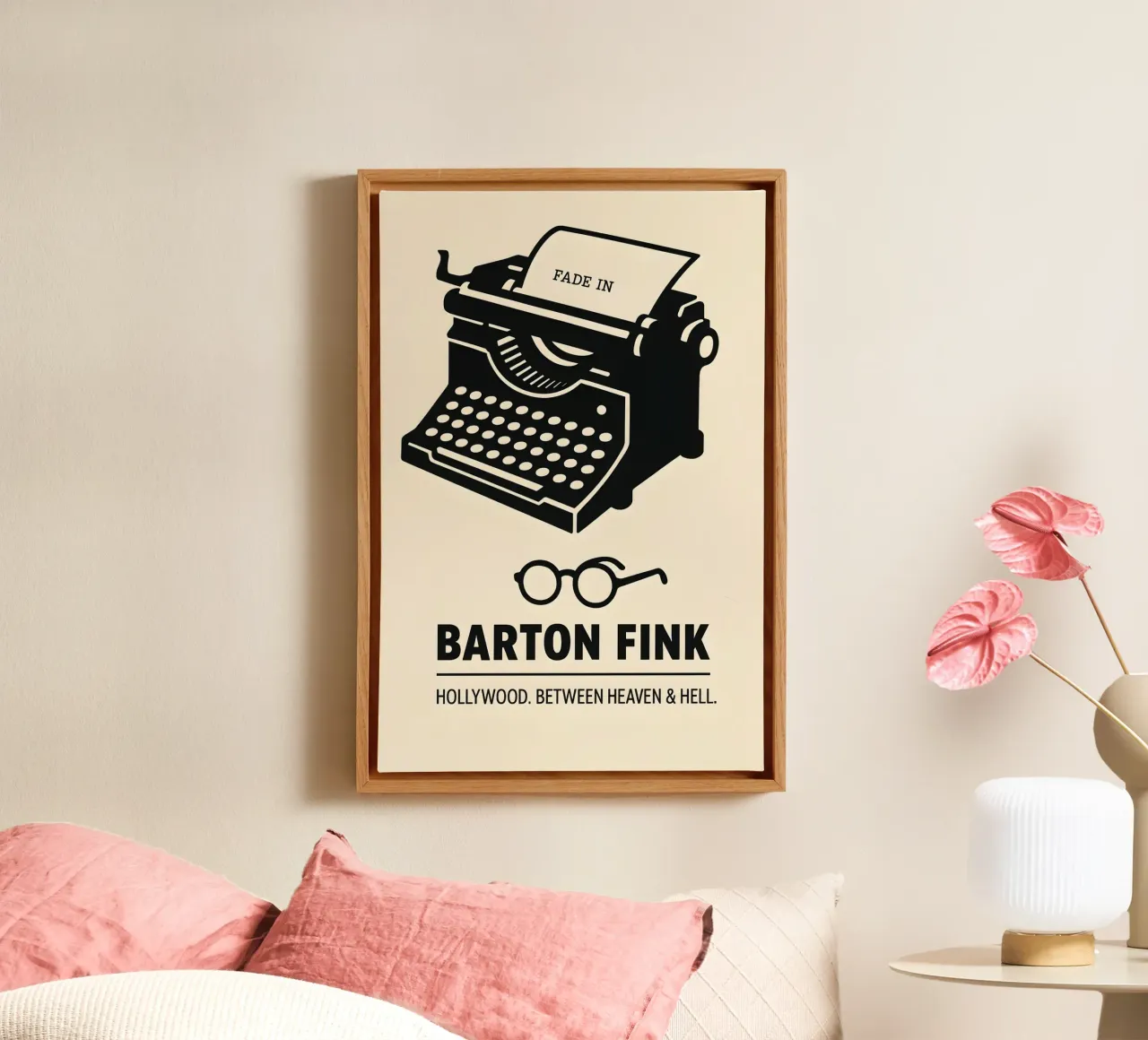 Barton Fink Print tela da MoviesArt