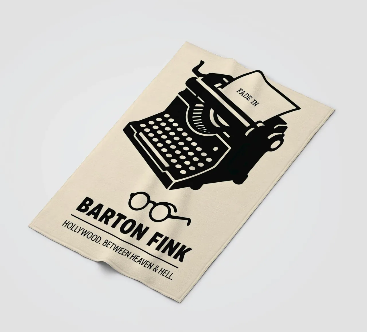 Barton Fink Print coperta in pile da MoviesArt