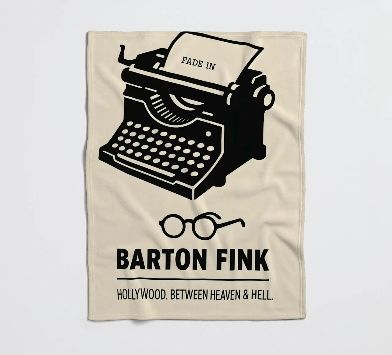 Barton Fink Print coperta in pile da MoviesArt