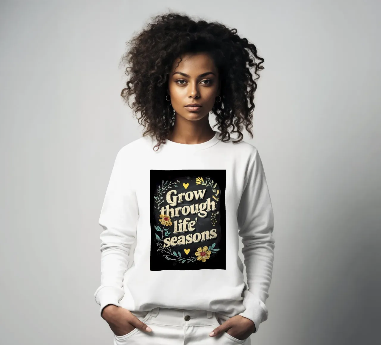 Crescere felpa da 🎁 NOBELART