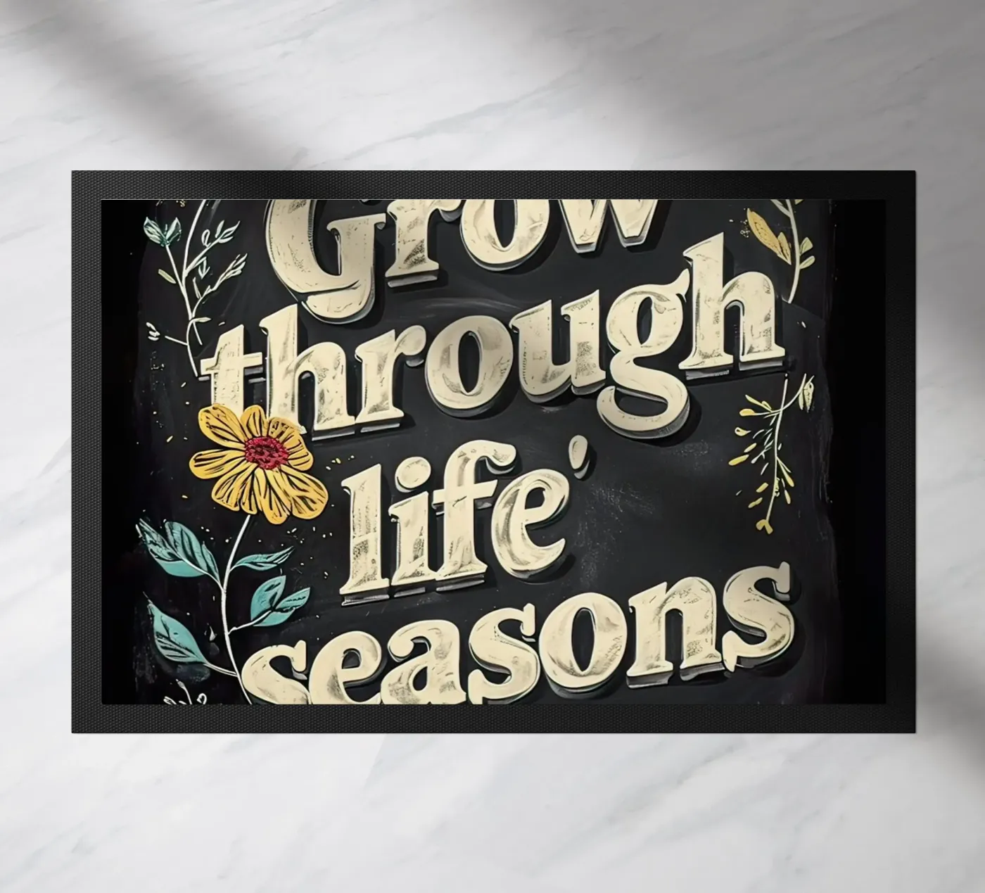 Wachsen Fußmatte von 🎁 NOBELART