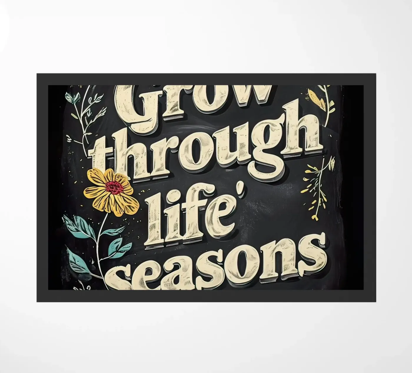 Wachsen Fußmatte von 🎁 NOBELART