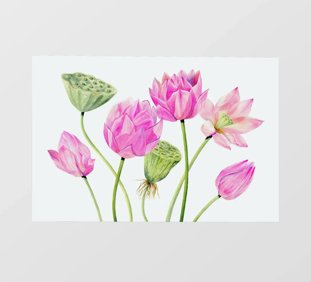 Lotusblüten telo in pvc da youdesignme