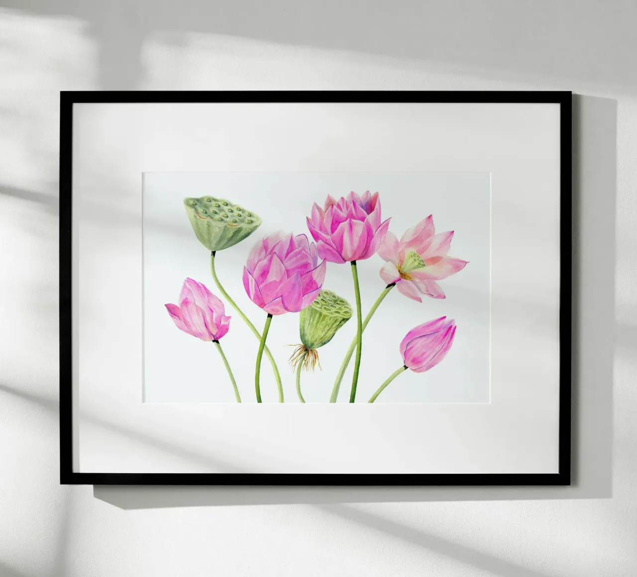 Lotusblüten poster da youdesignme