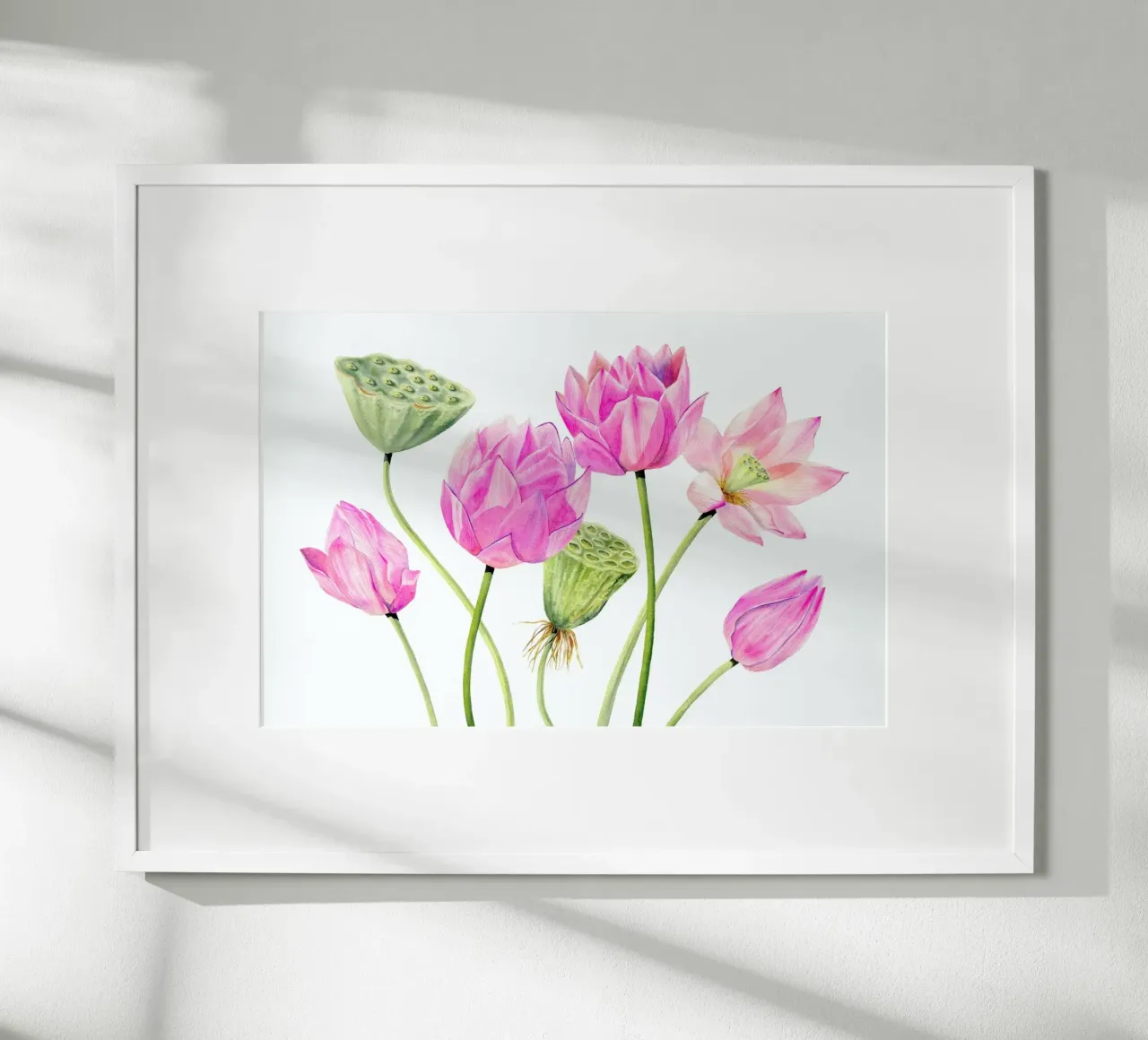 Lotusblüten poster da youdesignme