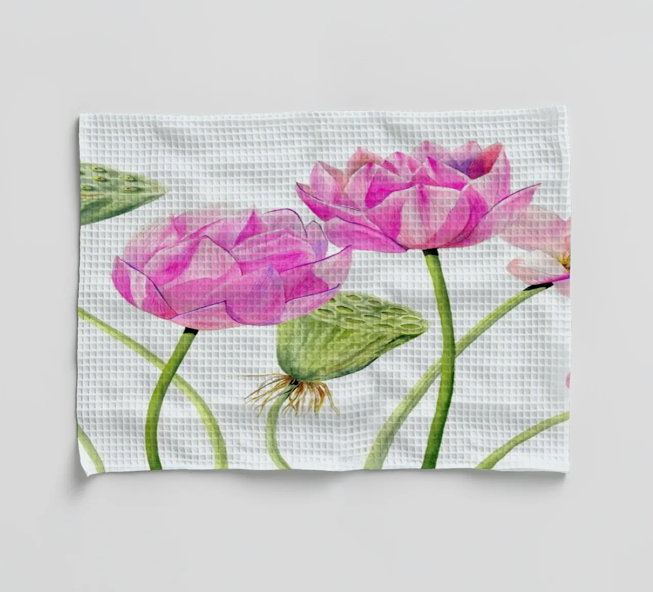 Lotusblüten canovaccio da cucina da youdesignme
