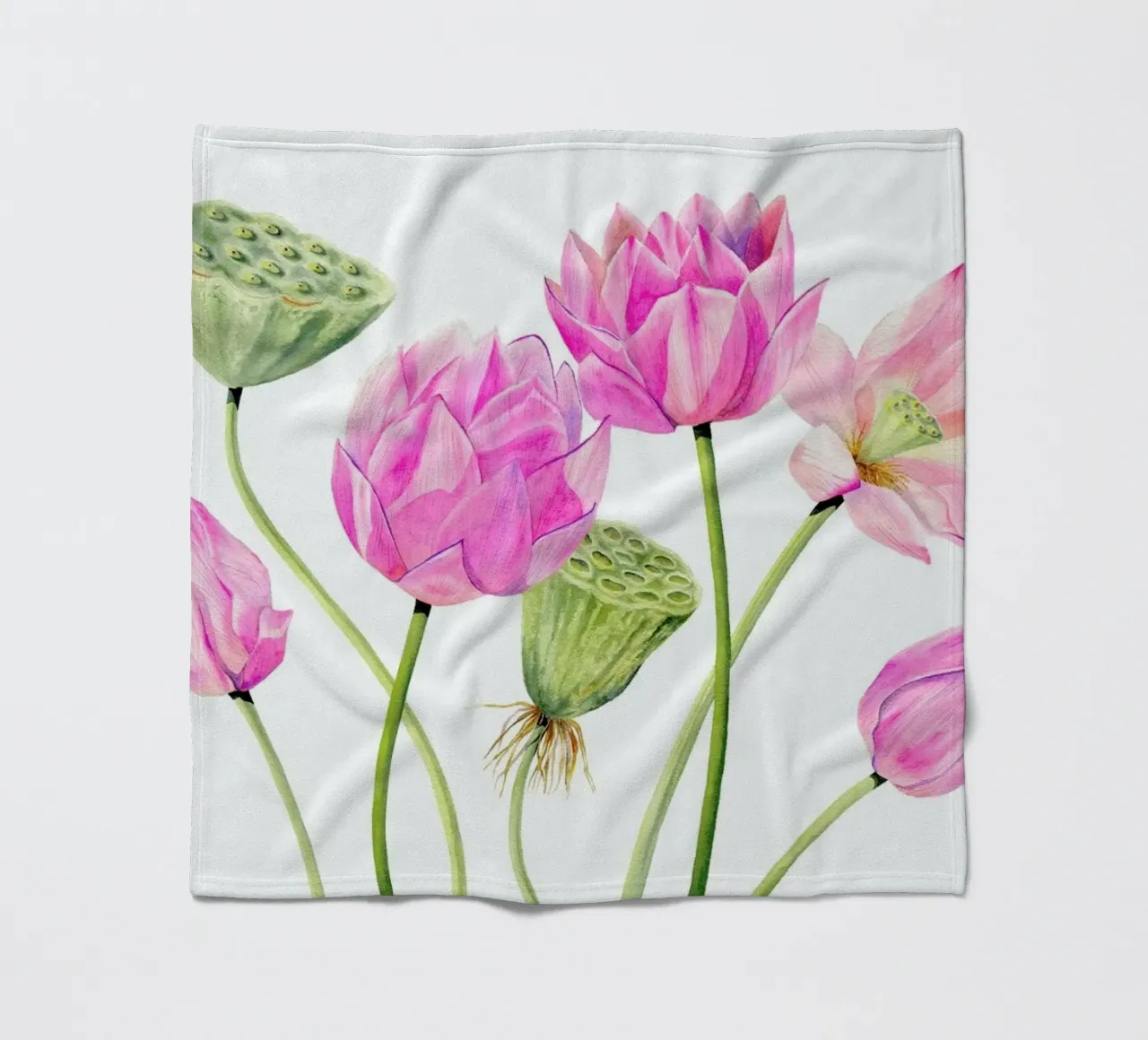 Lotusblüten coperta in pile da youdesignme