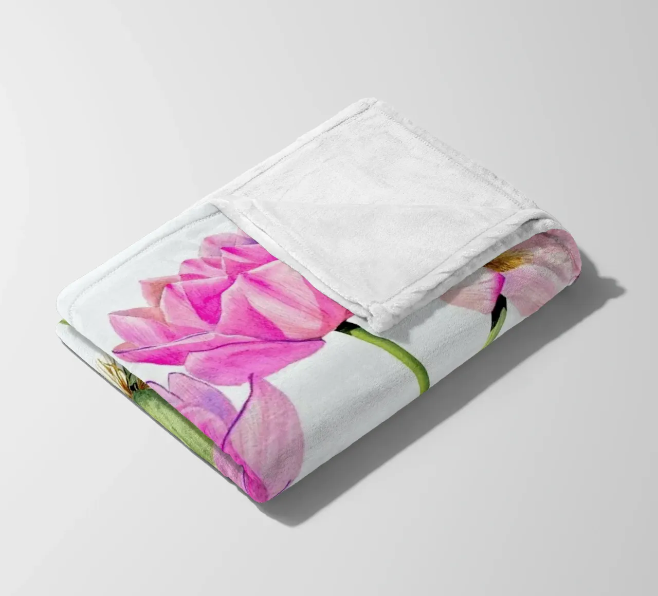 Lotusblüten coperta in pile da youdesignme