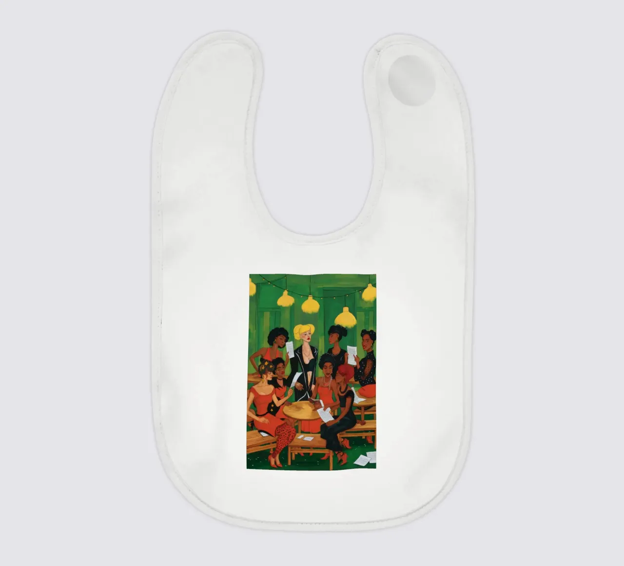 Creatività comunitaria bavaglino da Ebony Carpenter