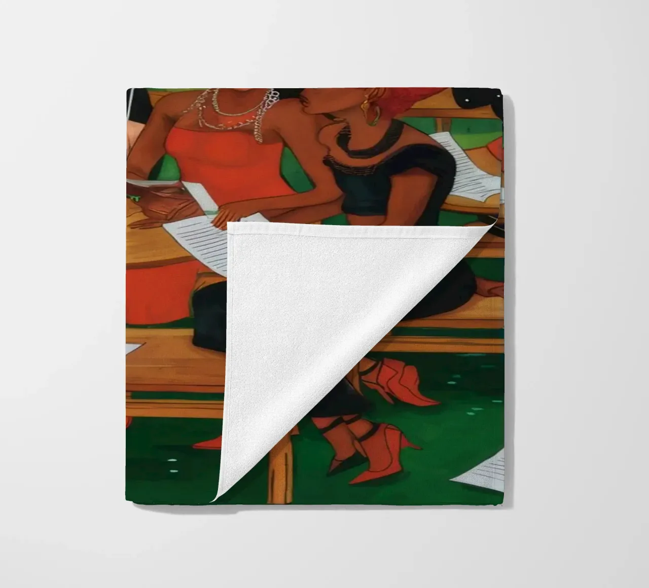 Creatività comunitaria telo mare da Ebony Carpenter