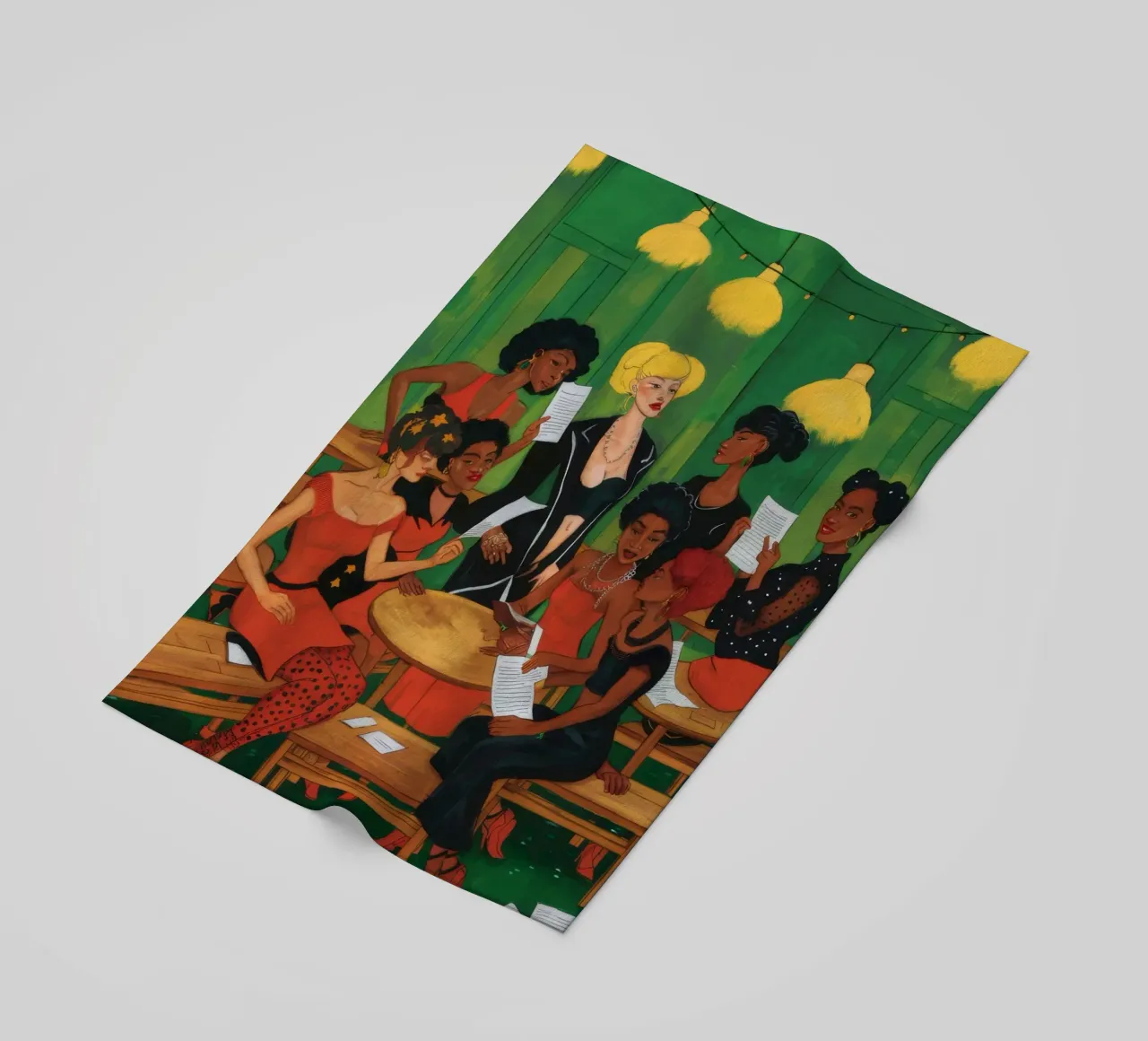 Communal Creativity telo mare da Ebony Carpenter