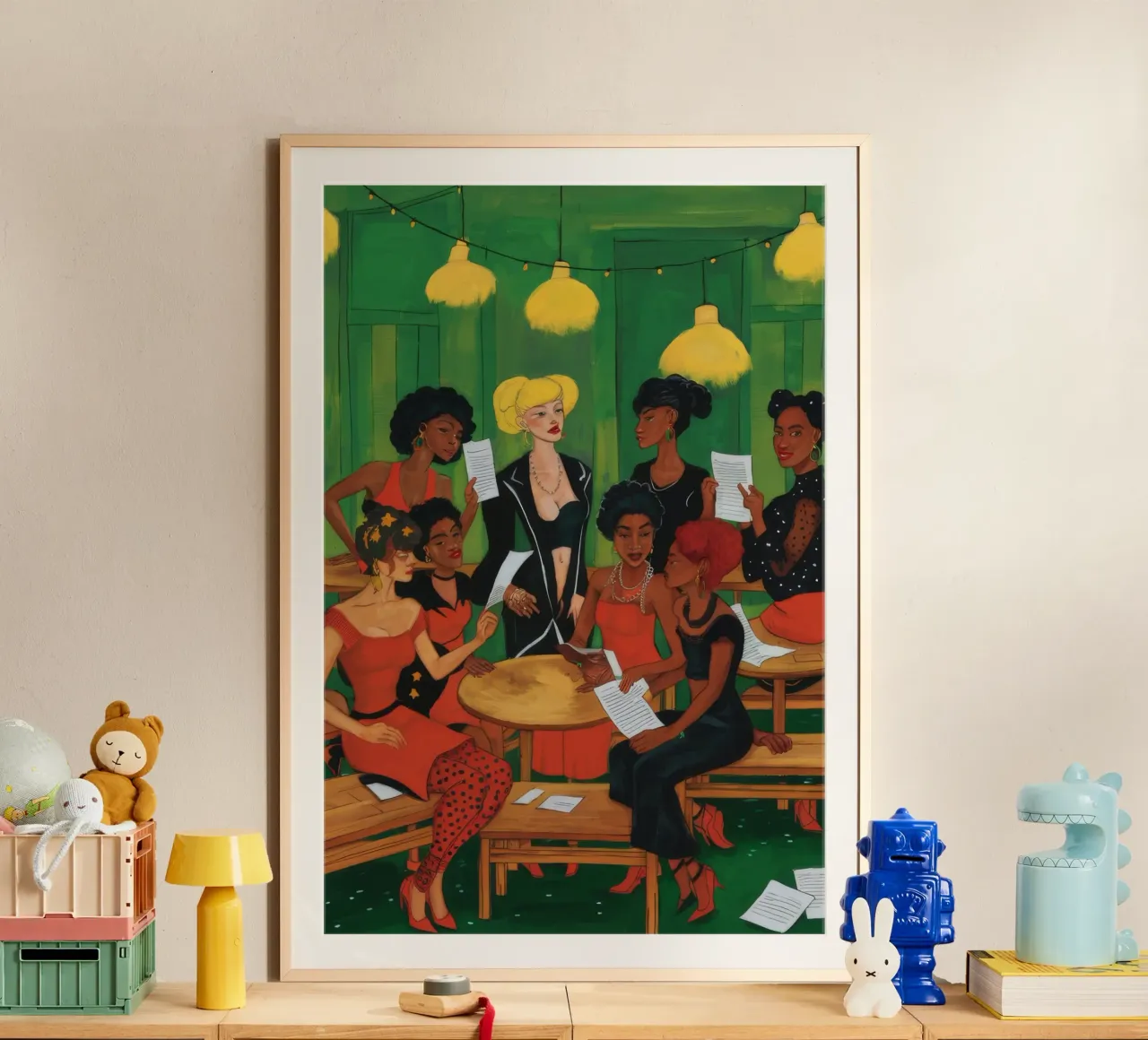 Communal Creativity poster by Ebony Carpenter