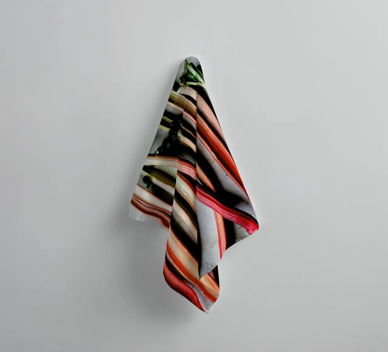 Rhabarber Handtuch von Eat this