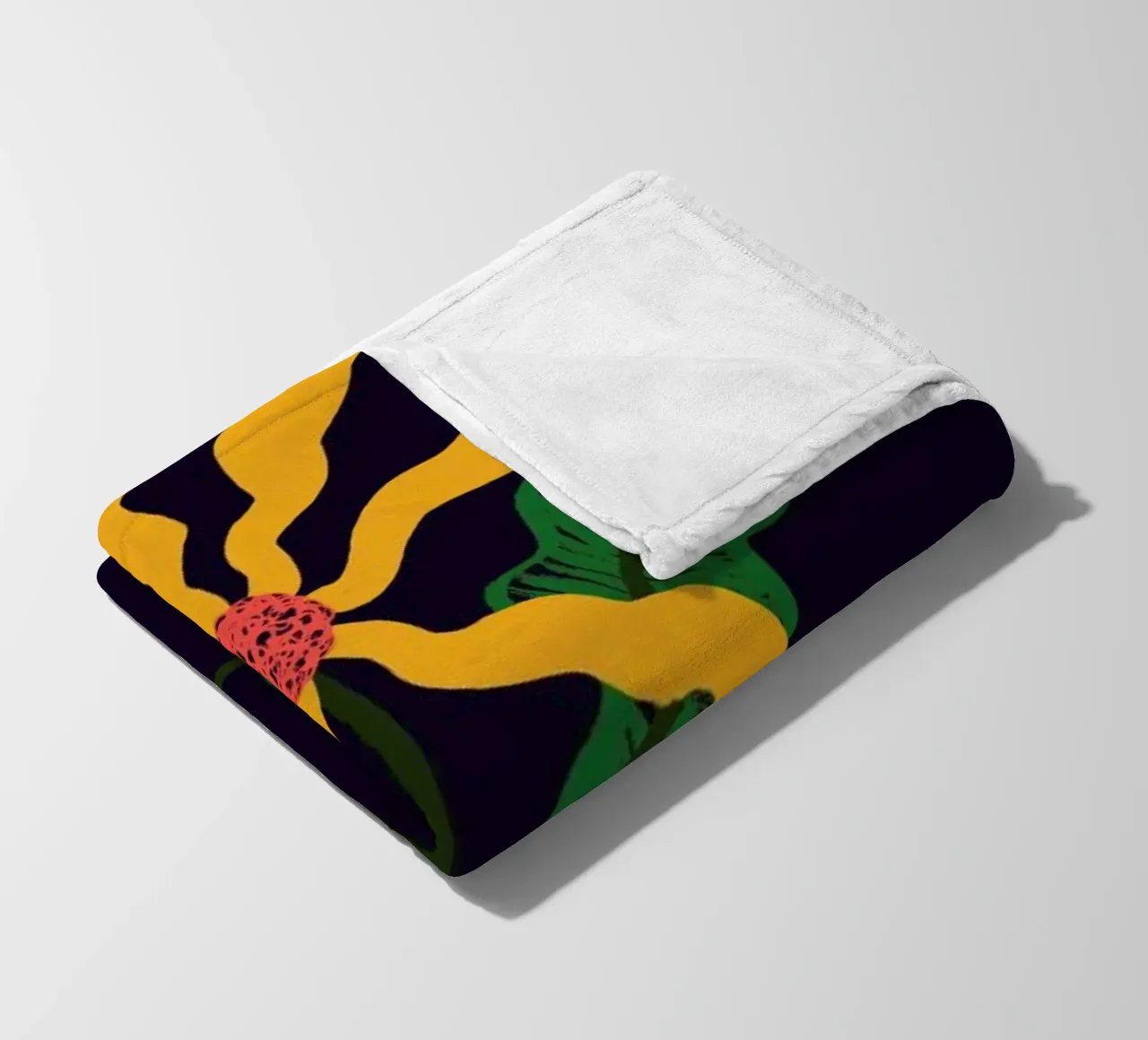 Waved Petals coperta in pile da Pure