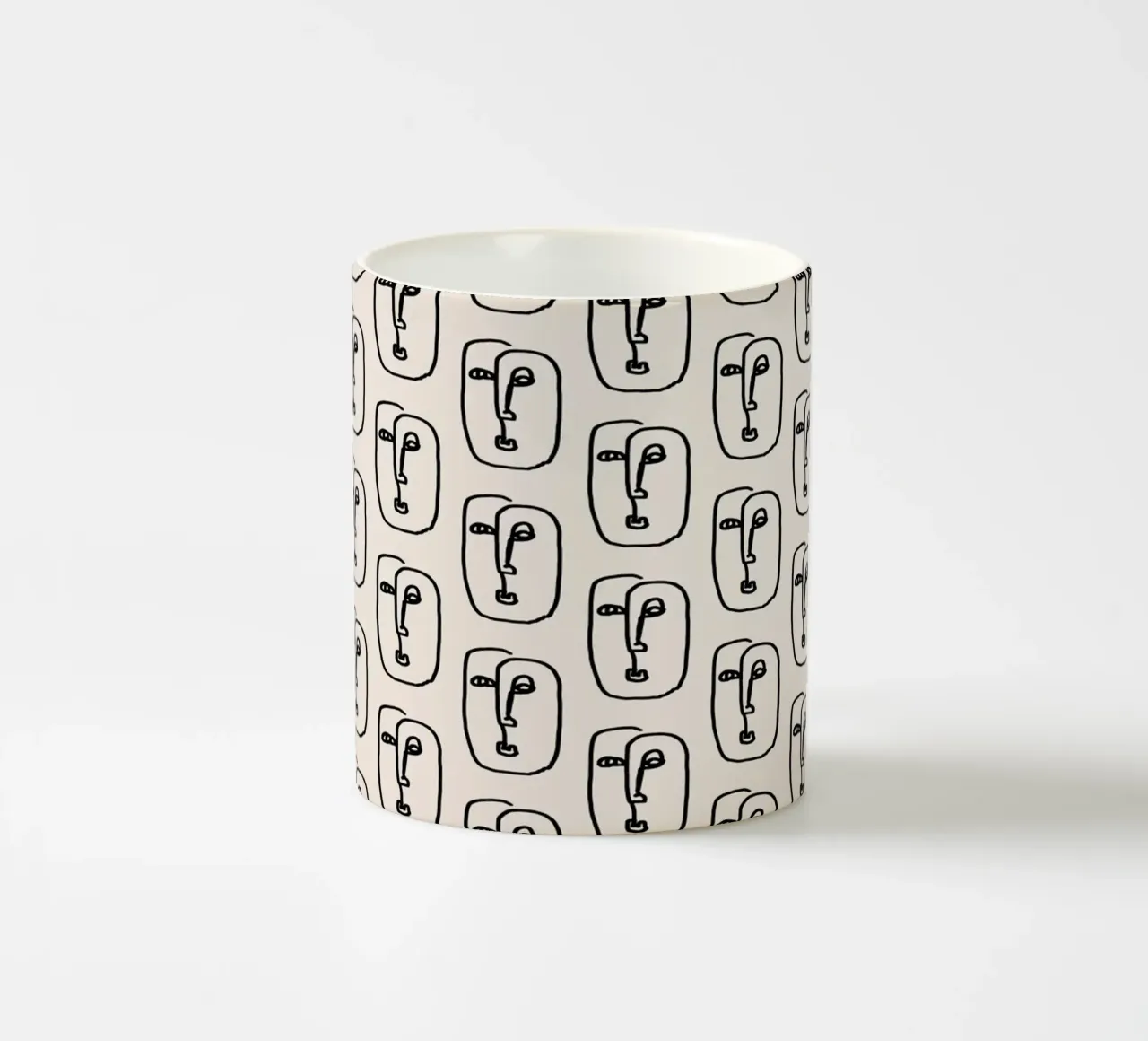 Pattern Love No 136 tazza in ceramica da treechild