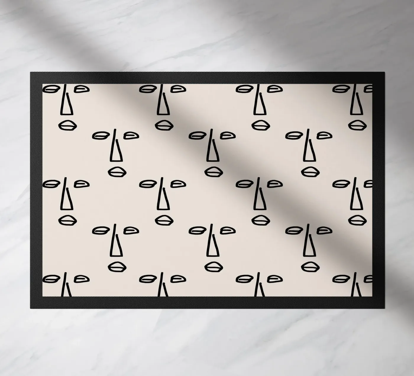 Pattern Love No 137 deurmat van treechild