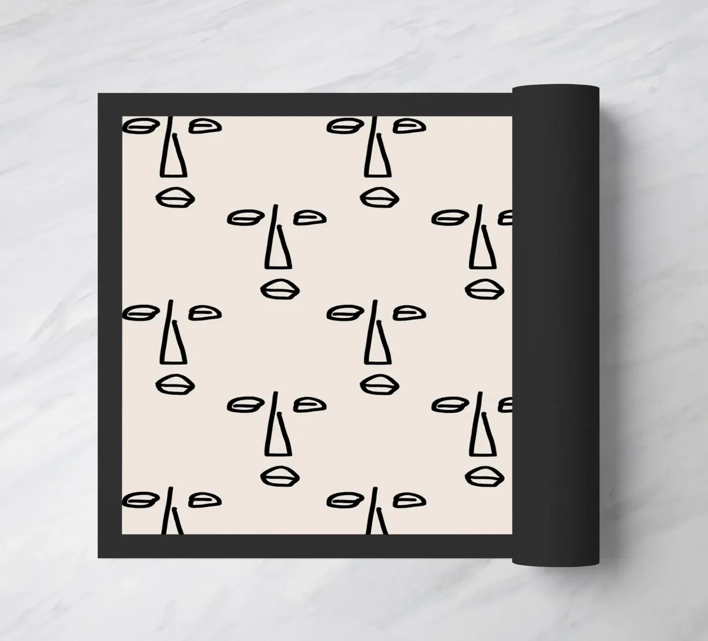 Pattern Love No 137 deurmat van treechild