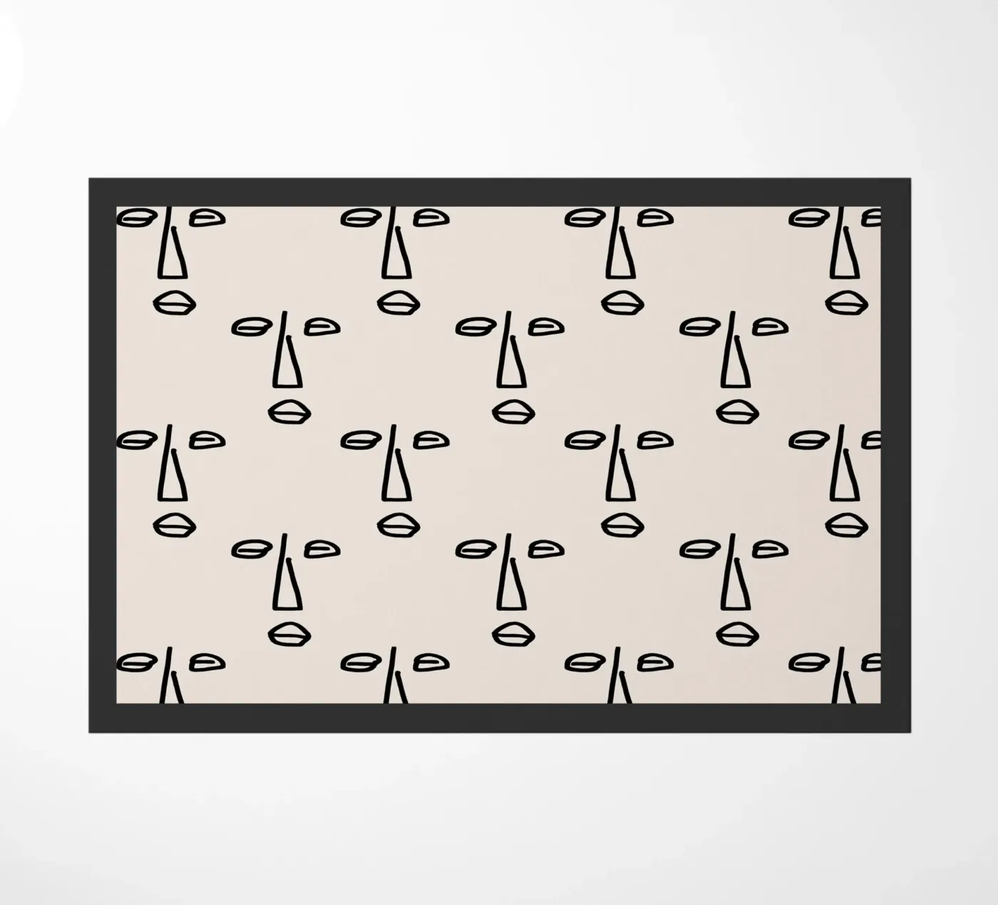 Pattern Love No 137 deurmat van treechild