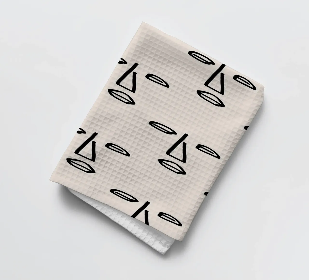 Pattern Love No 137 canovaccio da cucina da treechild