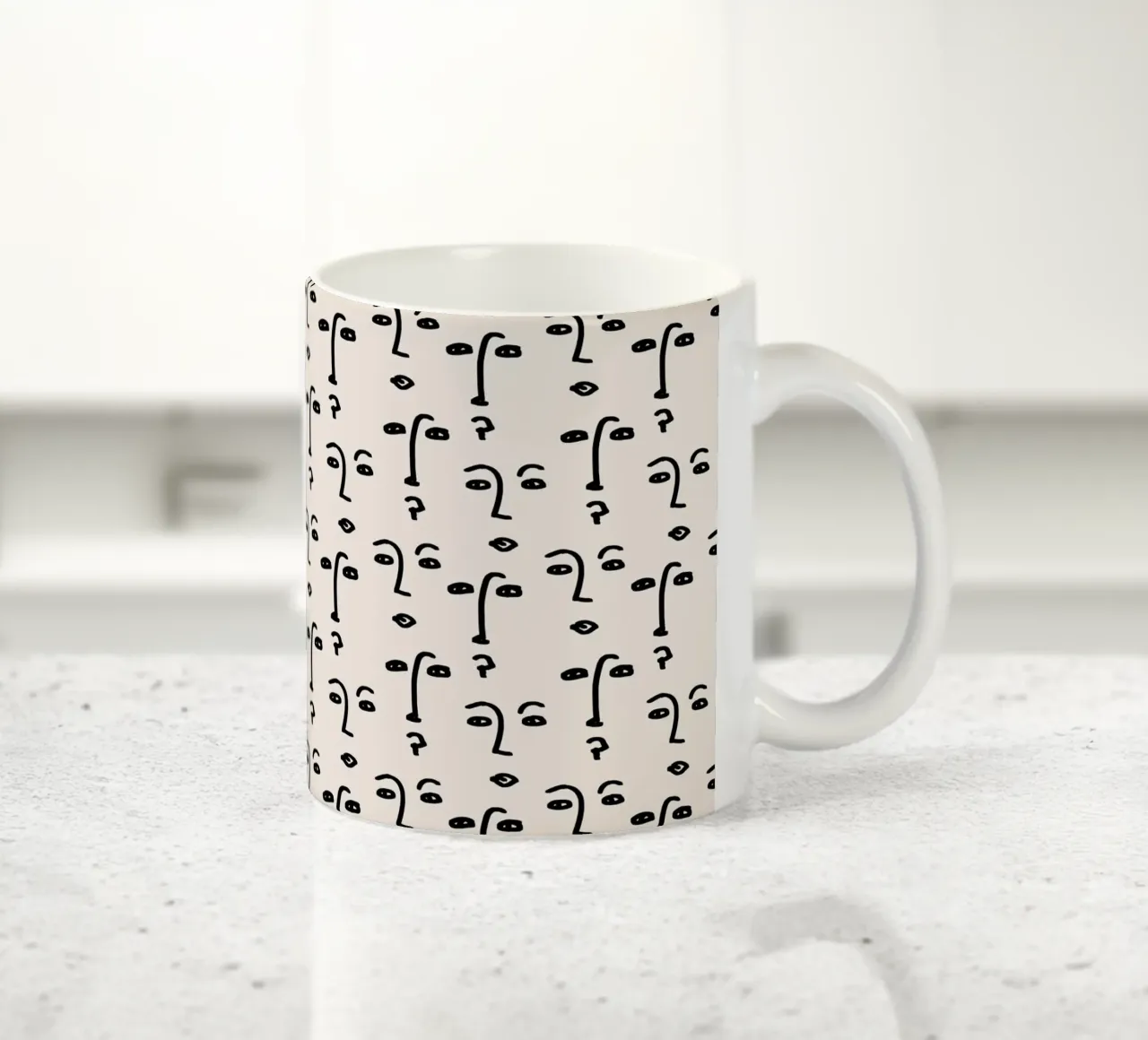 Pattern Love No 140 tazza in ceramica da treechild