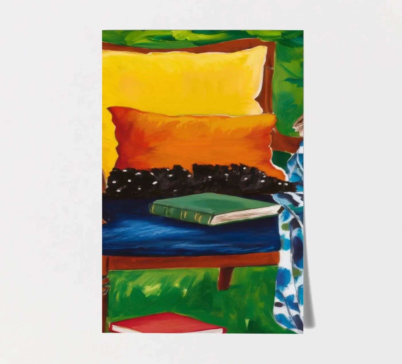 Contemplative Artistic Reflection sticker sheet by Ebony Carpenter