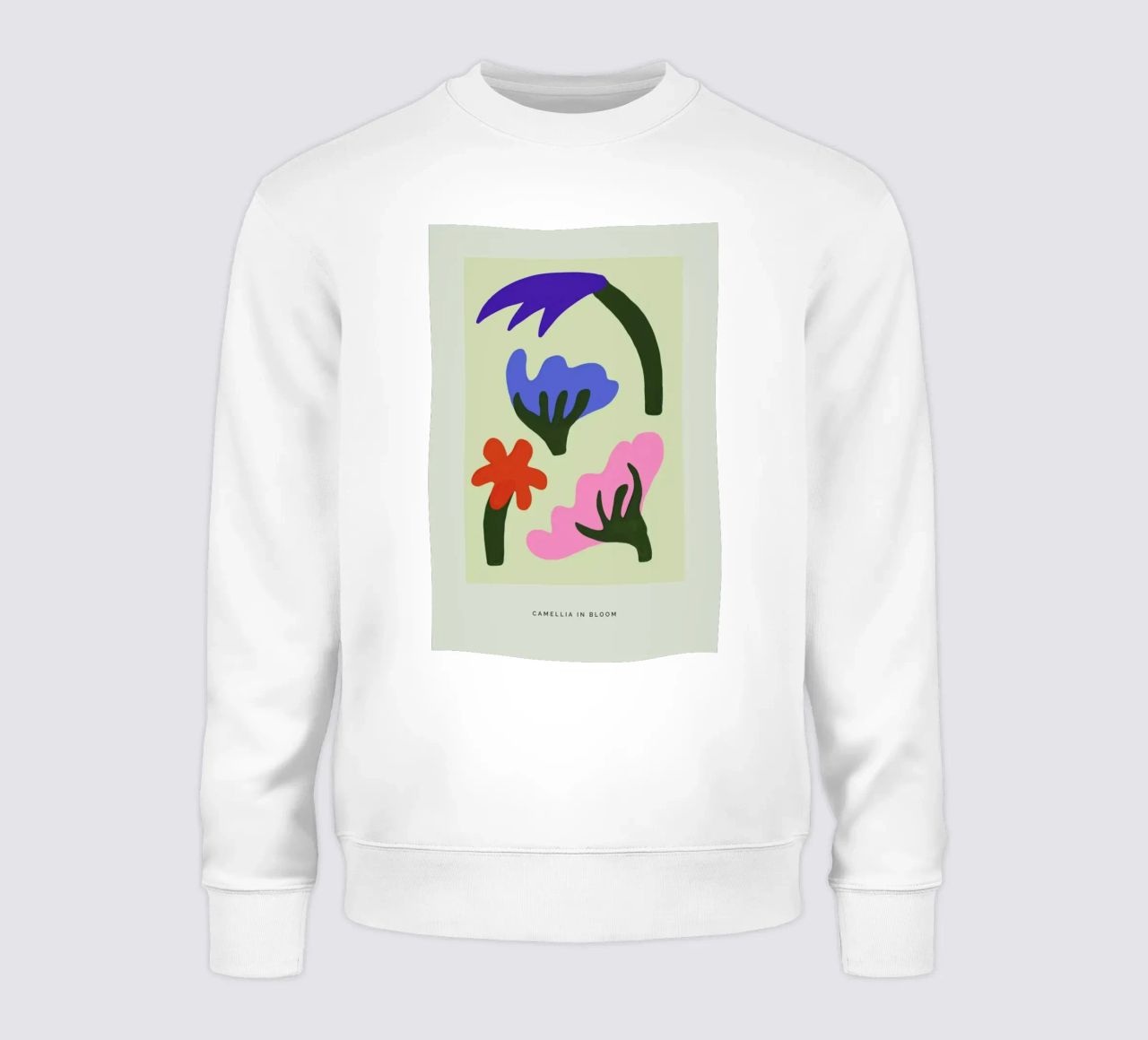 Camellia In Bloom I Sweatshirt von Studio One