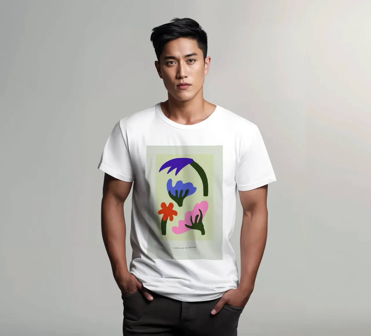 Camellia In Bloom I t-shirt by Studio One