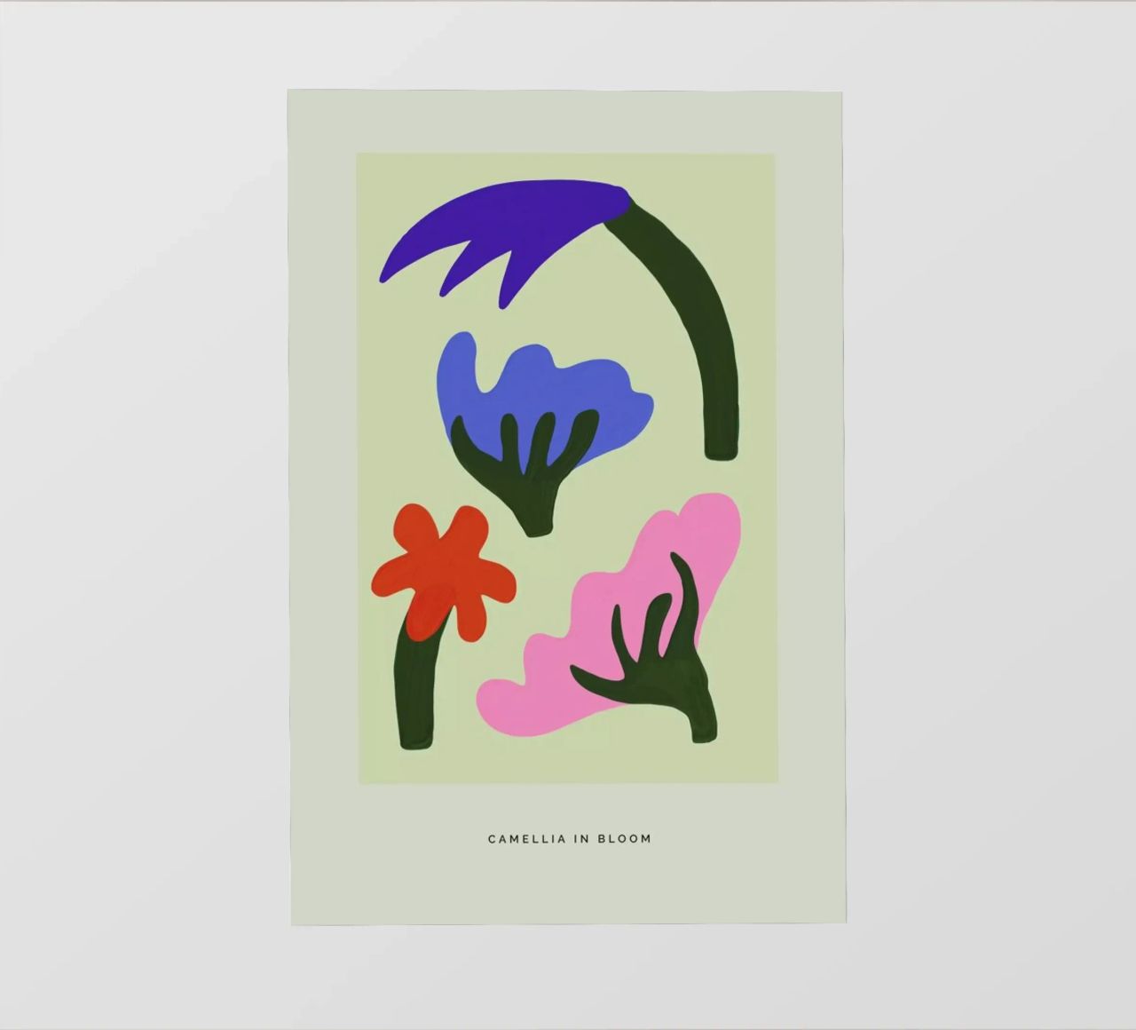 Camellia In Bloom I telo in pvc da Studio One