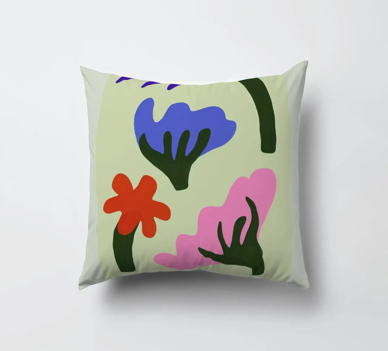 Camellia In Bloom I decorative cushion by Studio One