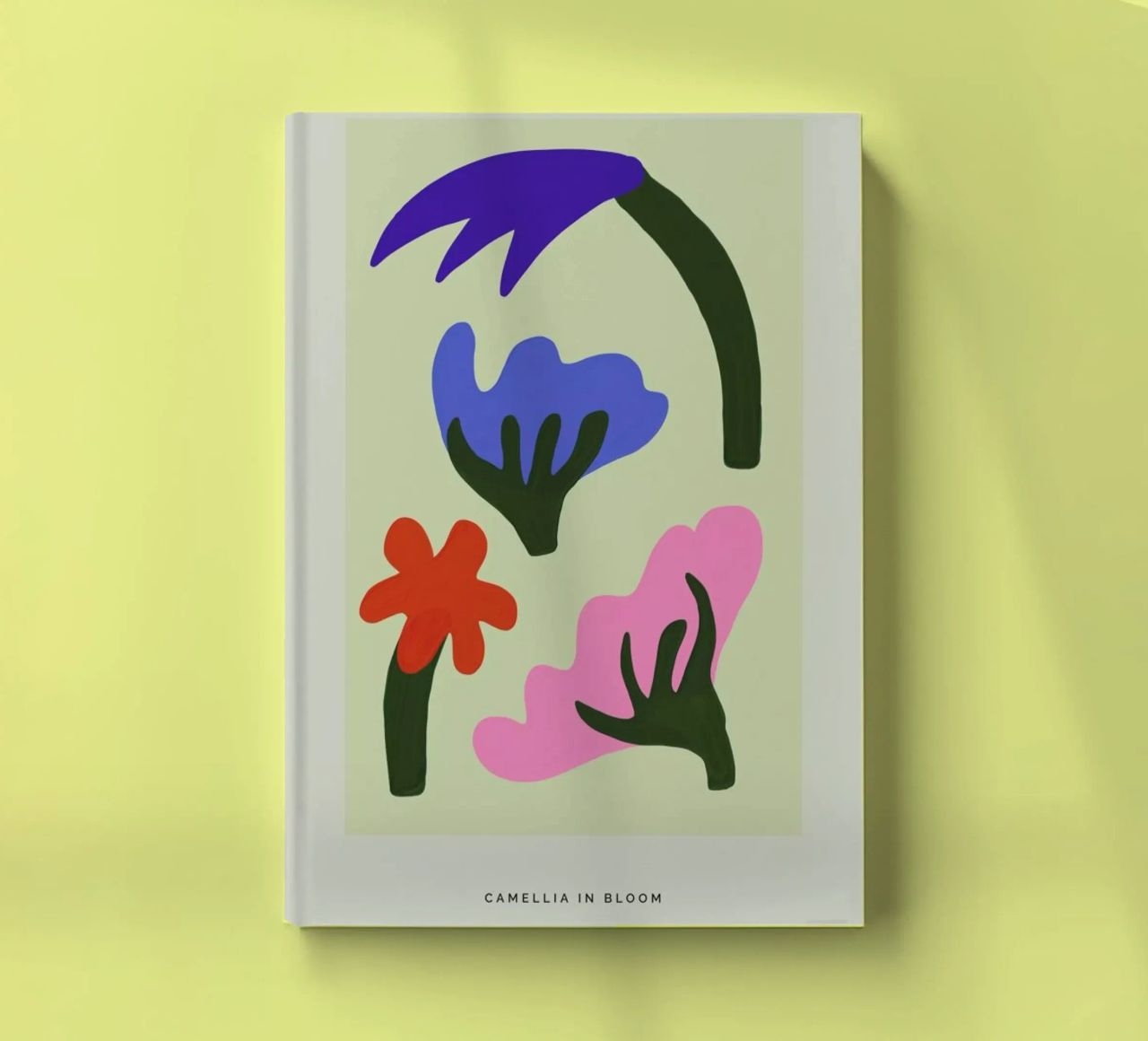 Camellia In Bloom I notebook by Studio One