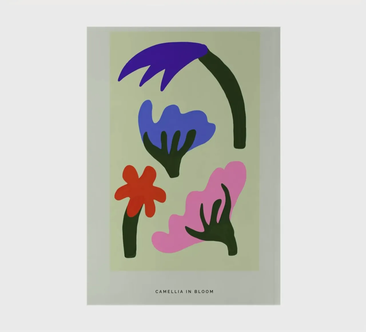 Camellia In Bloom I Notizbuch von Studio One