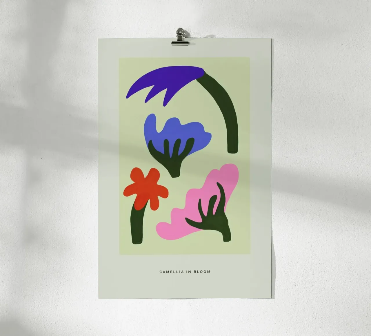 Camellia In Bloom I carta hahnemühle da Studio One