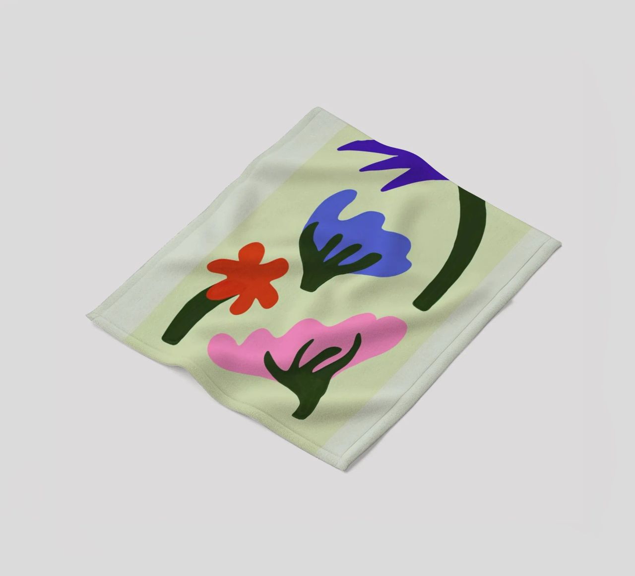 Camellia In Bloom I Fleecedecke von Studio One
