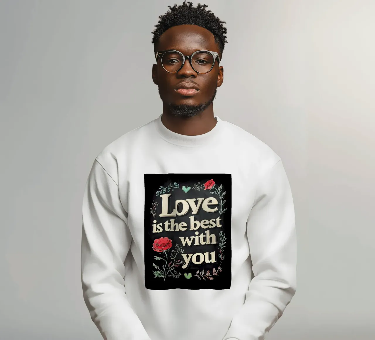 Love is better with you sweatshirt by ARTVI-SHOP