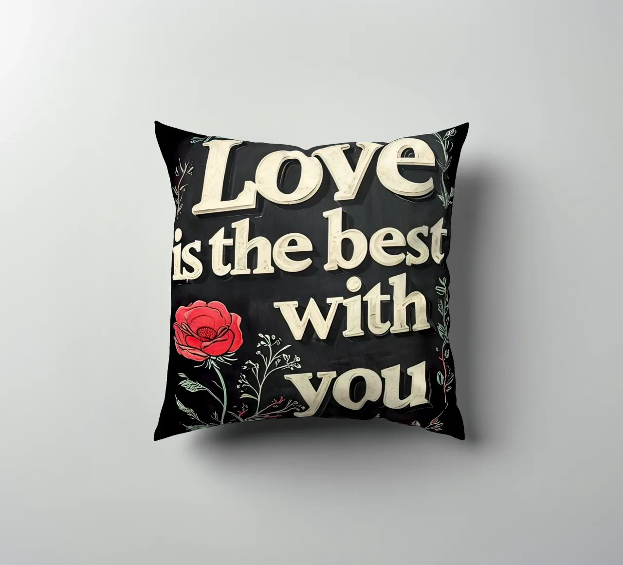 L'amore è migliore con te cuscino da ARTVI-SHOP