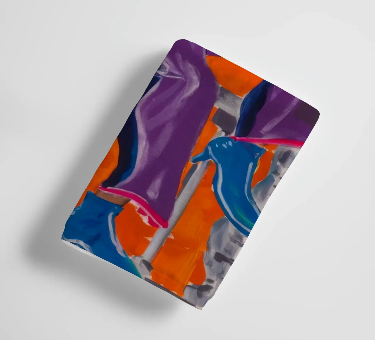 Bold Artistic Ride towel by Ebony Carpenter