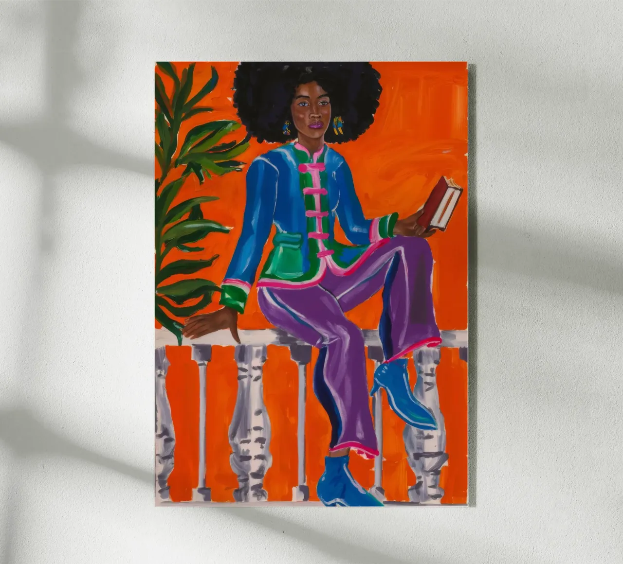 Bold Artistic Ride acrylic glass by Ebony Carpenter