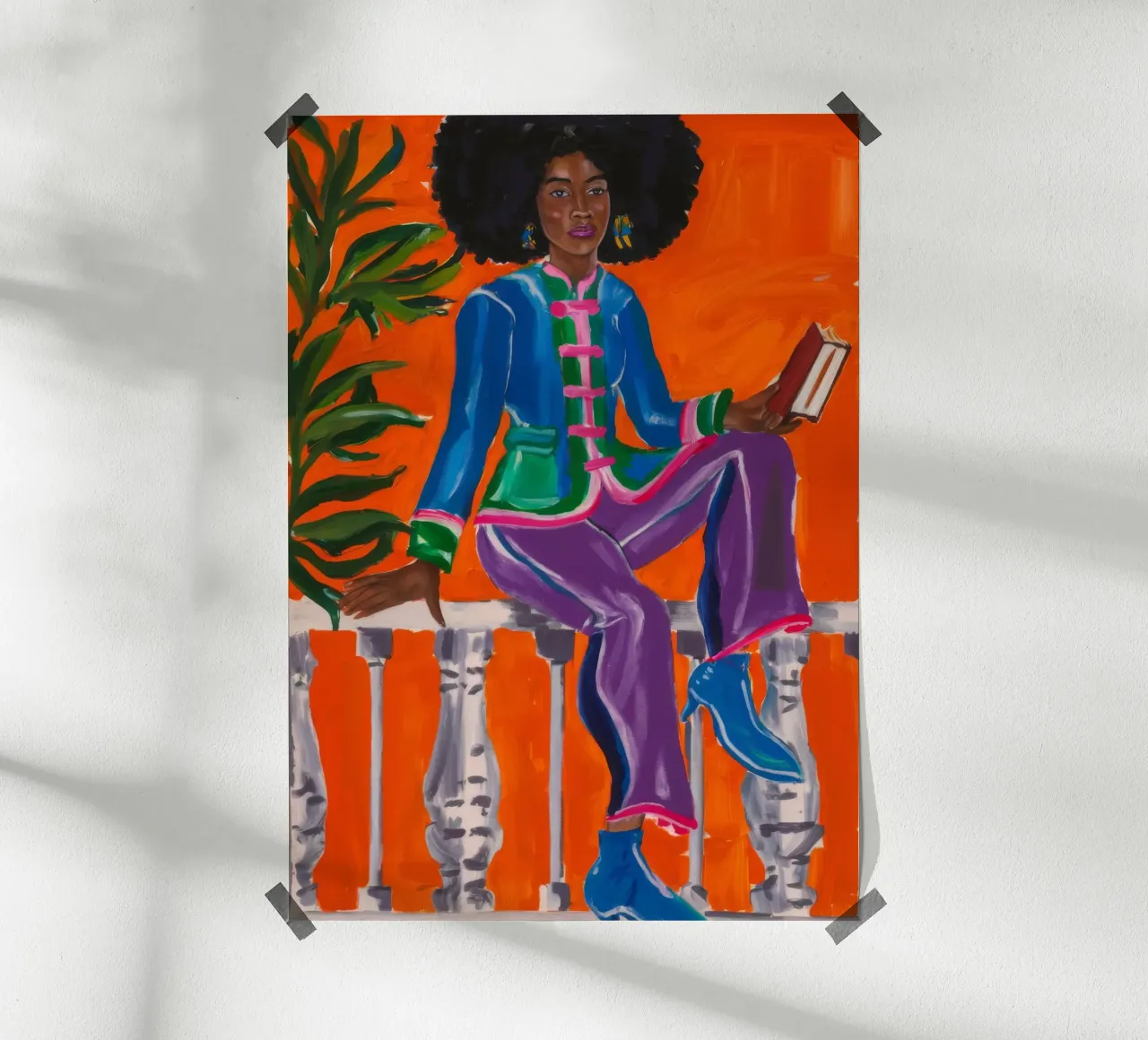 Un'audace cavalcata artistica carta hahnemühle da Ebony Carpenter