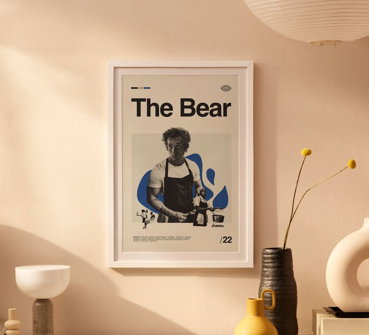 The Bear Poster von Attaboy Dsgn