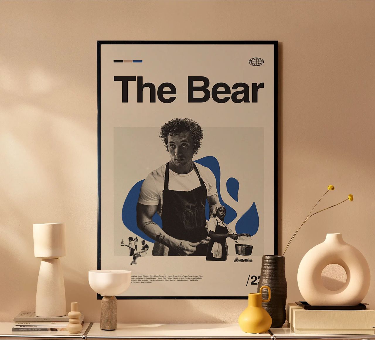 The Bear Poster von Attaboy Dsgn