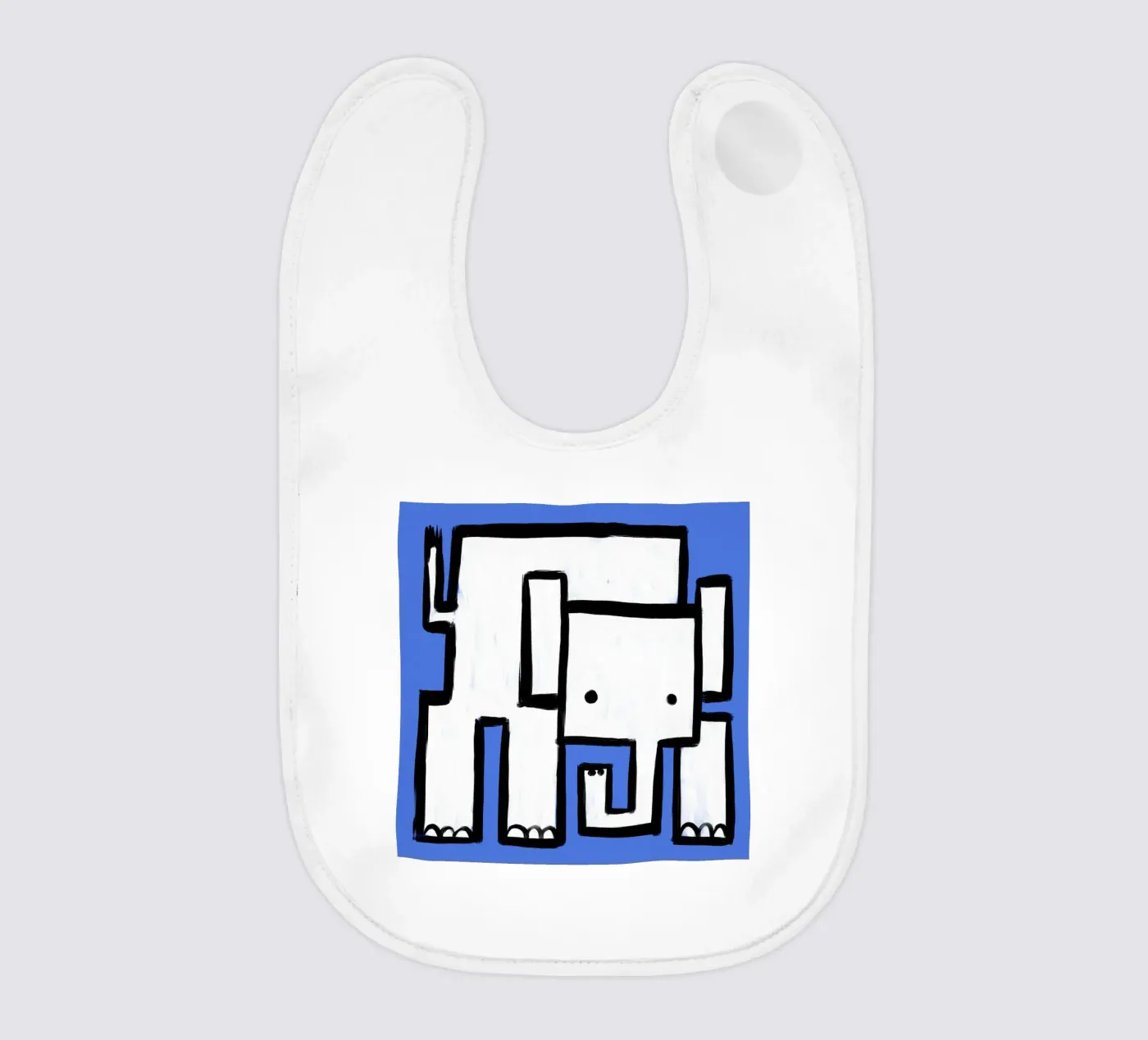 Elefante bavaglino da Johannes Lott Illustration