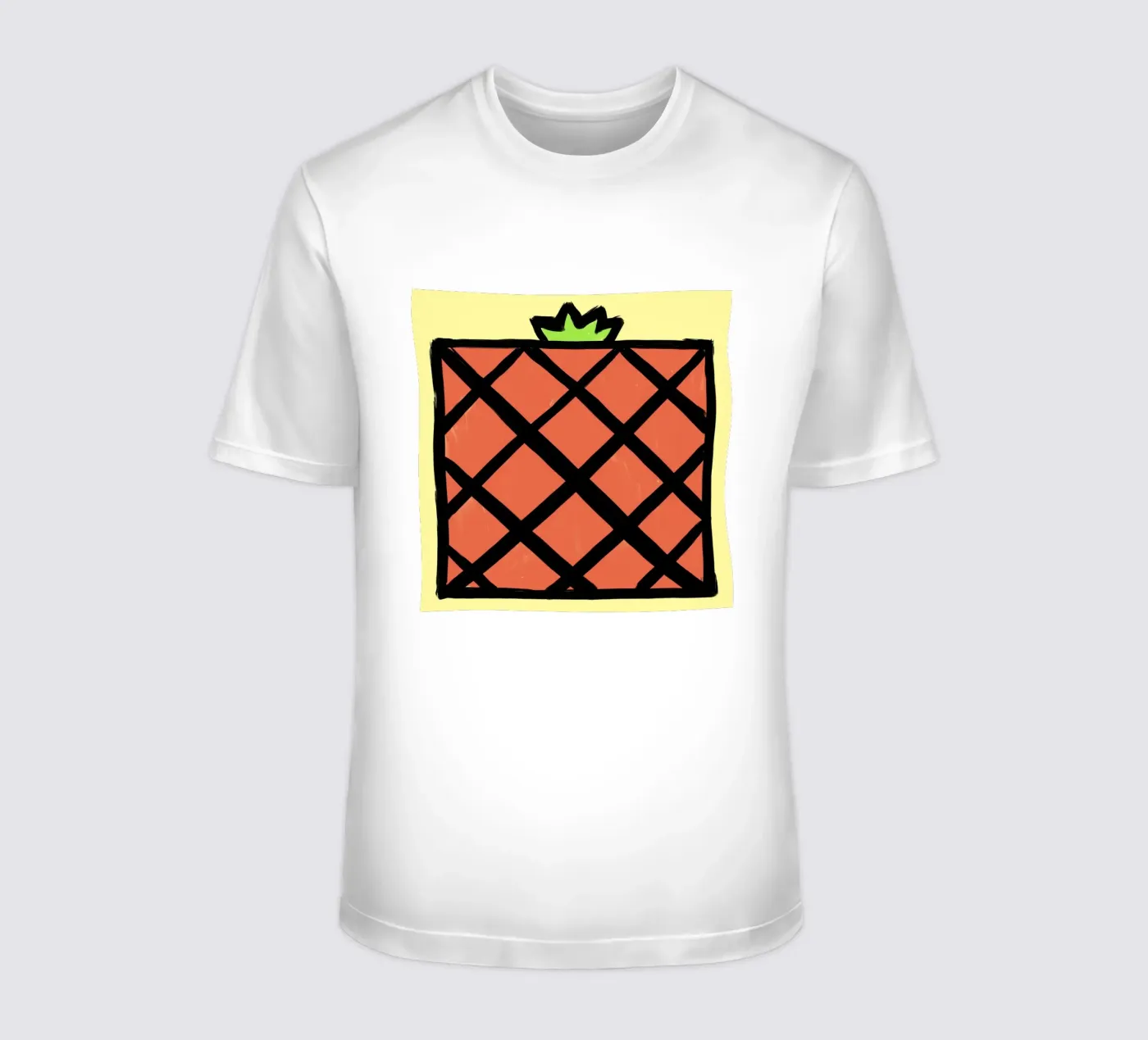 Ananas t-shirt da Johannes Lott Illustration