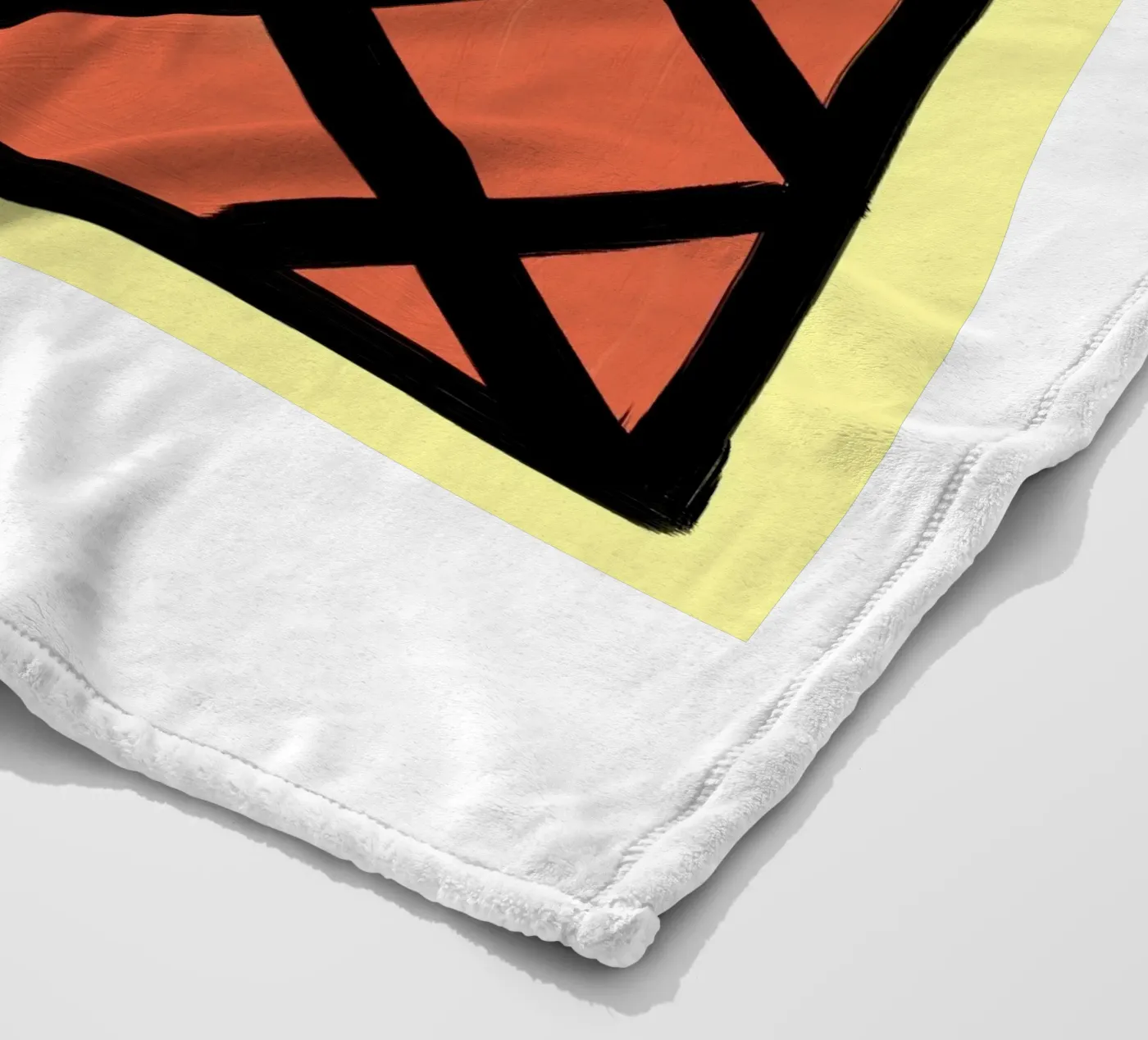 Ananas plaid polaire de Johannes Lott Illustration