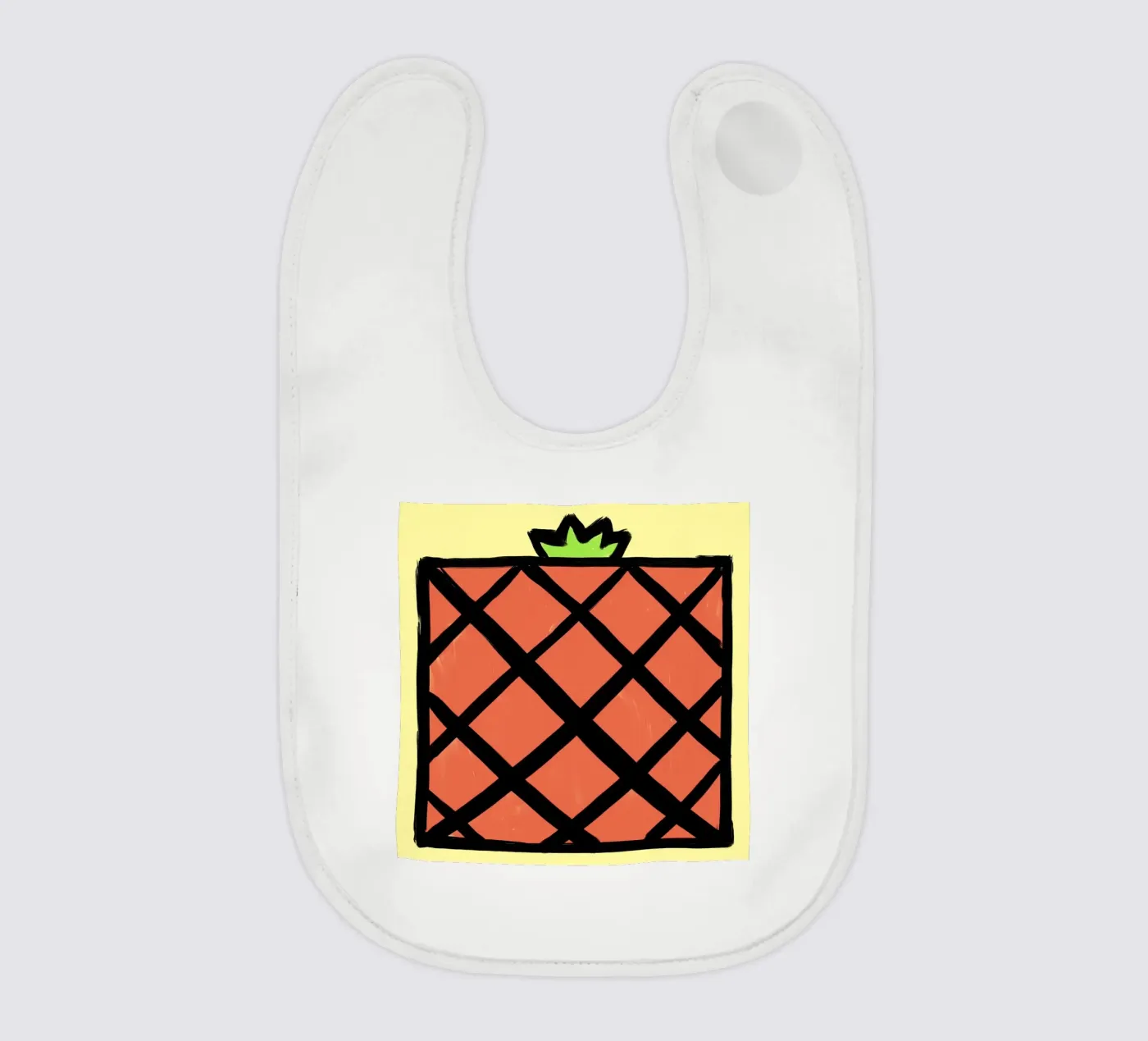 Pineapple bavoir de Johannes Lott Illustration