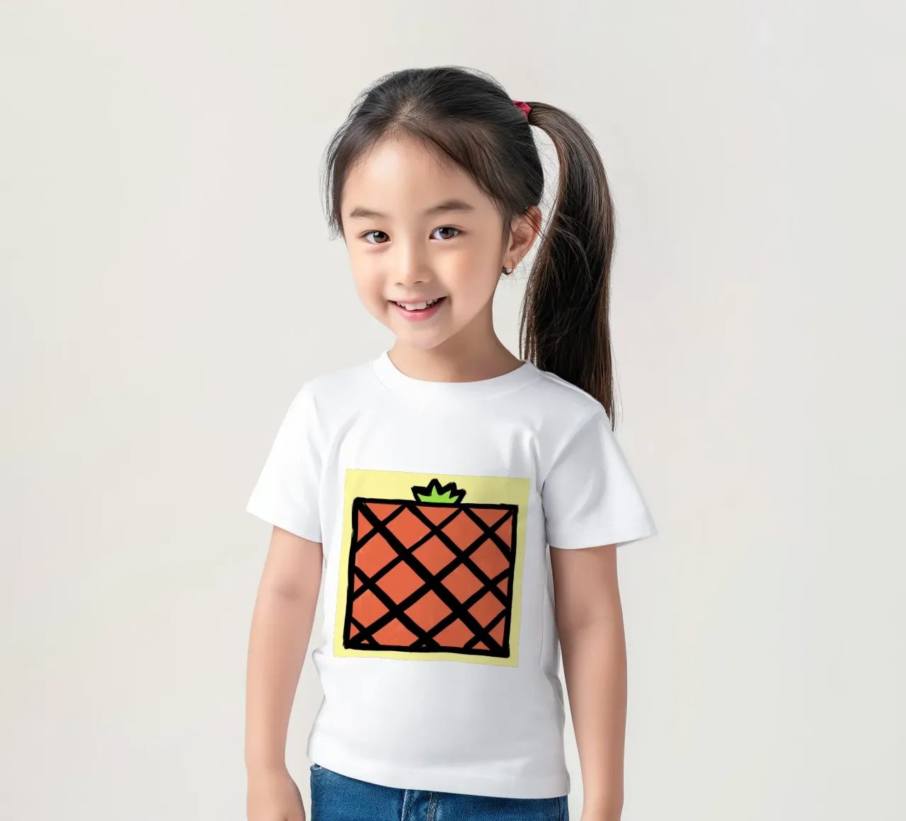 Pineapple t-shirt bambini da Johannes Lott Illustration