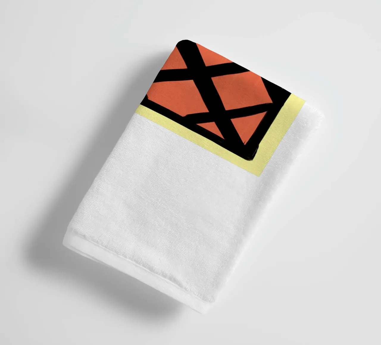 Pineapple towel by Johannes Lott Illustration