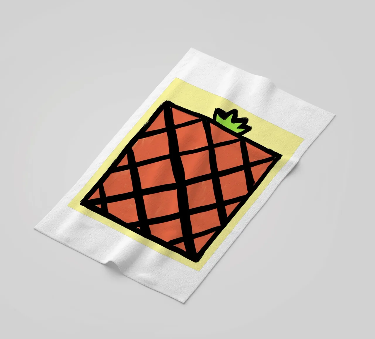 Ananas telo mare da Johannes Lott Illustration